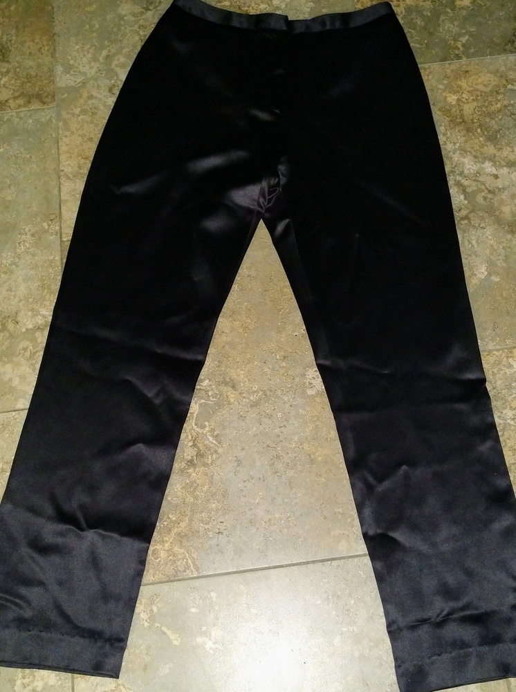 GIORGIO ARMANI Silk Trouser Pants